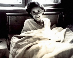 Femme libérée en 1945.
