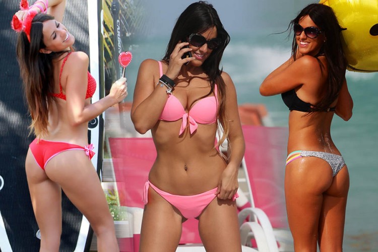 Claudia Romani sexy en bikini - Secret Story